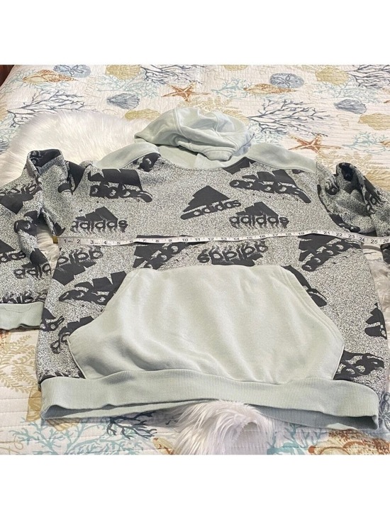 adidas Other - Adidas Gray Patterned Hoodie